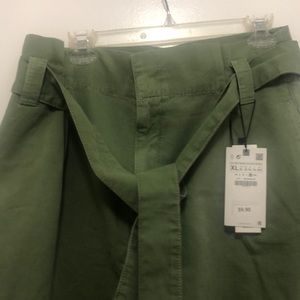 Zara all cotton cargo pants